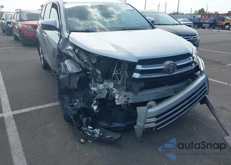 2017 Toyota Highlander Limited z USA, uszkodzony, nr VIN 5TDDZRFH2HS443476